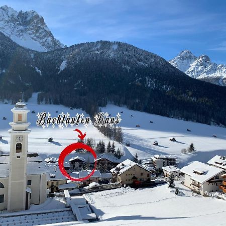 Bachlaufen Haus Aparthotel Sexten Exterior photo