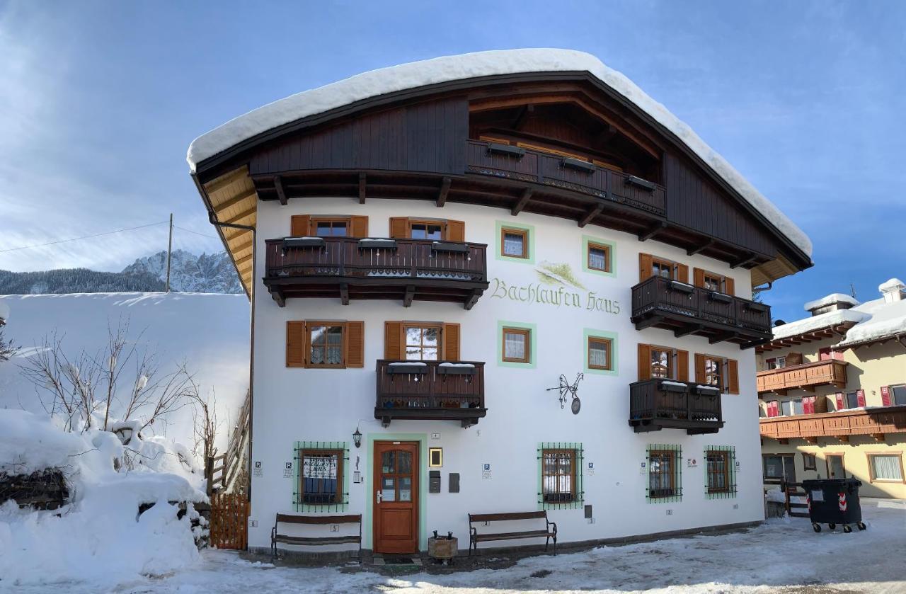 Bachlaufen Haus Aparthotel Sexten Exterior photo